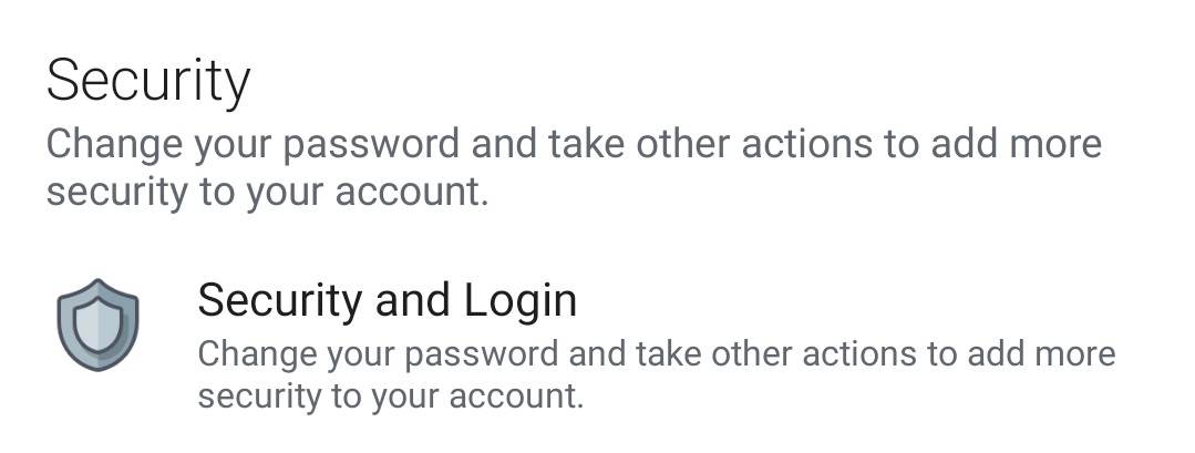 FB Security and Login