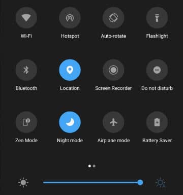 Android Night Mode