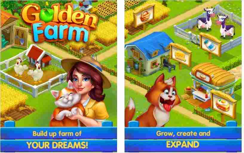 Golden Farm - top farming Game