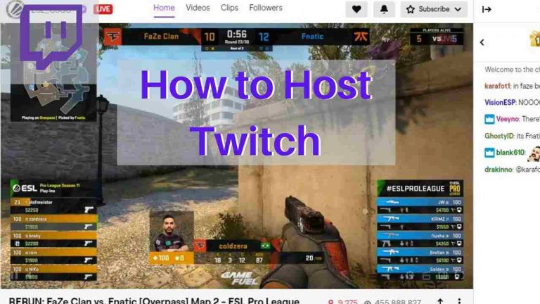 How to Host on Twitch using PC and Mobile