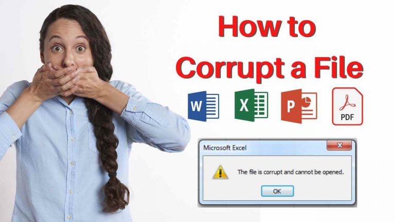 How to Corrupt Word, Excel and PDF Files Online