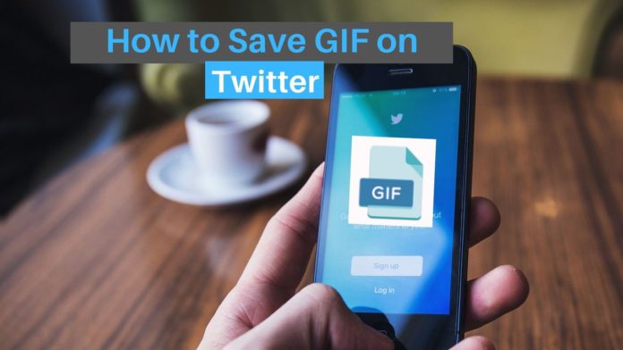 Save GIF on Twitter
