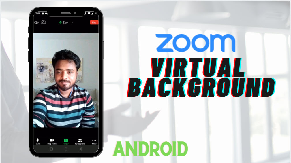 How To Set Zoom Virtual and Blur Background on Android, iPhone, and PC