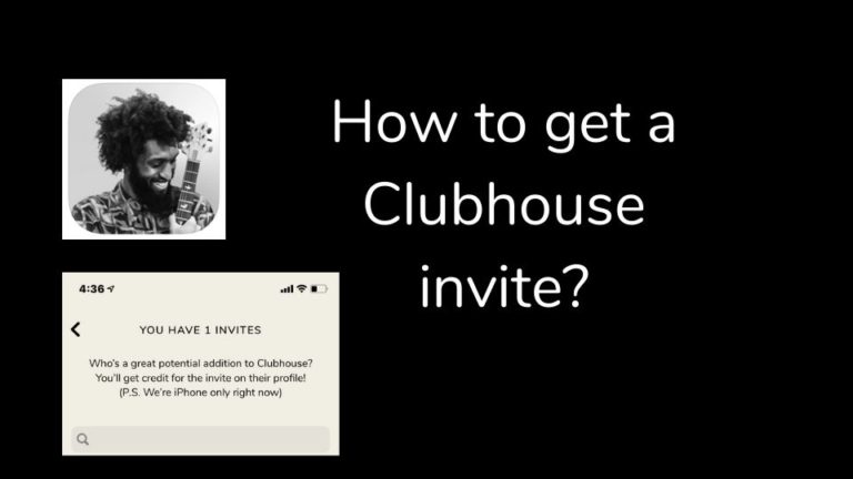 How to Get a Clubhouse Invite?