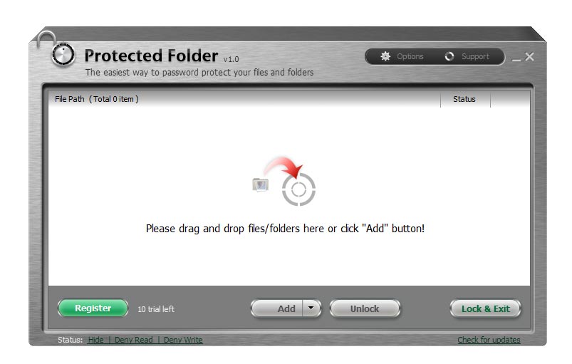 IOBIT Protected Folder App