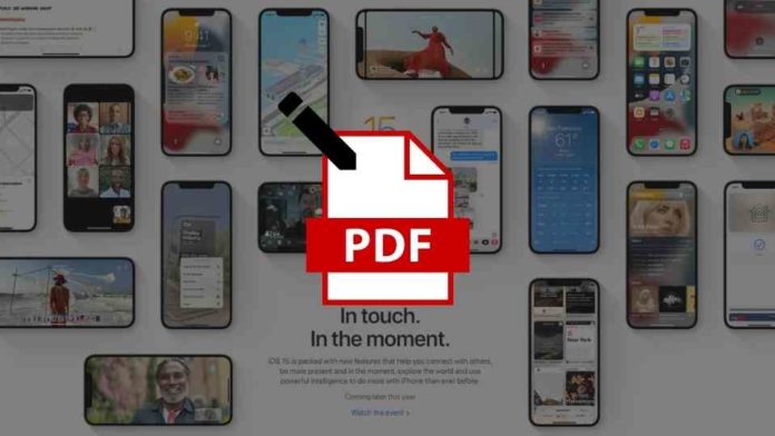 How to edit PDFs with iPhone