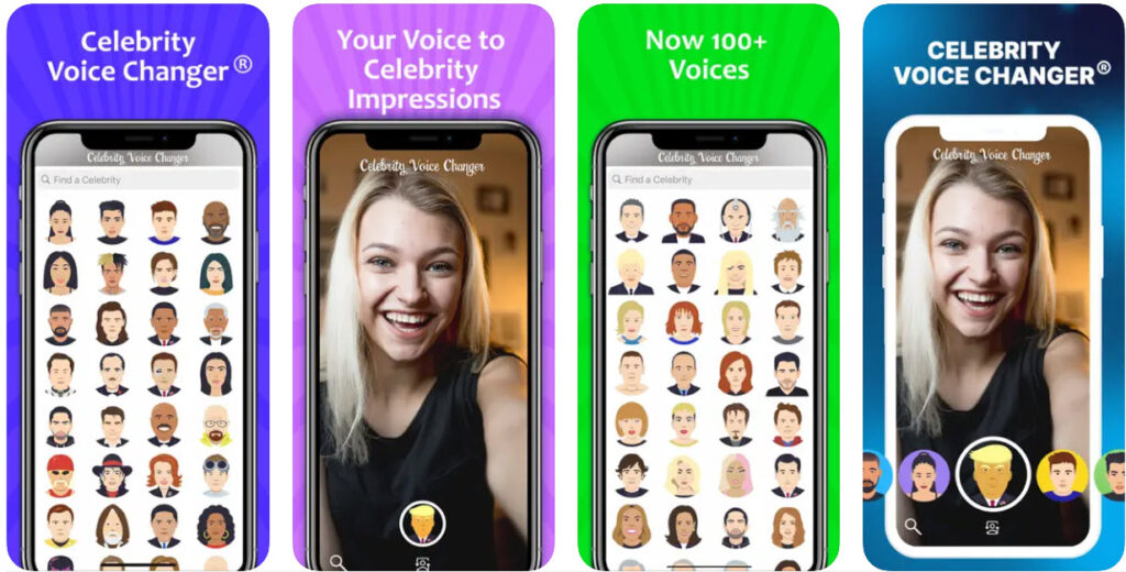 Celebrity Voice changer apps for iphone
