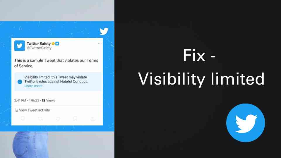 Perbaiki “Visibilitas terbatas: Tweet ini mungkin melanggar aturan Twitter terhadap Perilaku Kebencian”